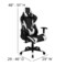 Emma and Oliver Z200 Gaming Chair Racing Office Ergonomic Computer PC Chair with Reclining Back